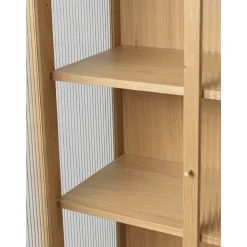 Ferm Living Reed Vitrineskab Natural Eg