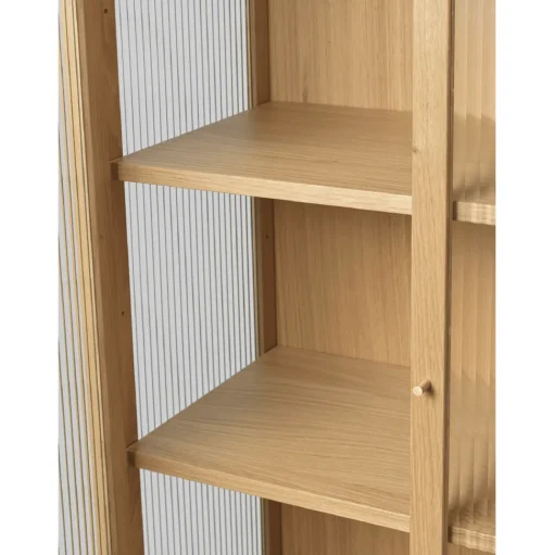 Ferm Living Reed Vitrineskab Natural Eg