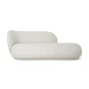 Ferm Living Rico Divan Boucle L Råhvid
