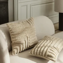 Ferm Living Rico Divan Boucle L Råhvid