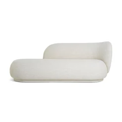 Ferm Living Rico Divan Boucle R Råhvid