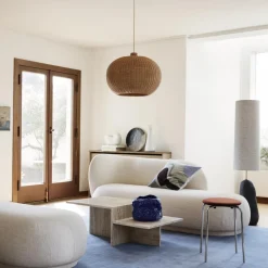 Ferm Living Rico Divan Brushed L Varm Grå