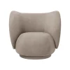 Ferm Living Rico Lánestol Bouclé Sand