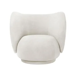Ferm Living Rico Lánestol Bouclé Off White