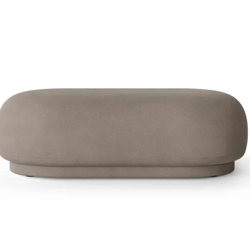 Ferm Living Rico Ottoman Brushed Varm Grå