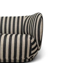 Ferm Living Rico Sofa 2 Seater Louisiana Sand/Sort