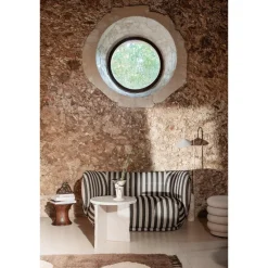 Ferm Living Rico Sofa 2 Seater Wool Boucle Råhvid