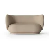 Ferm Living Rico Sofa 2 Seater Brushed Sand