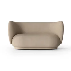 Ferm Living Rico Sofa 2 Seater Brushed Sand