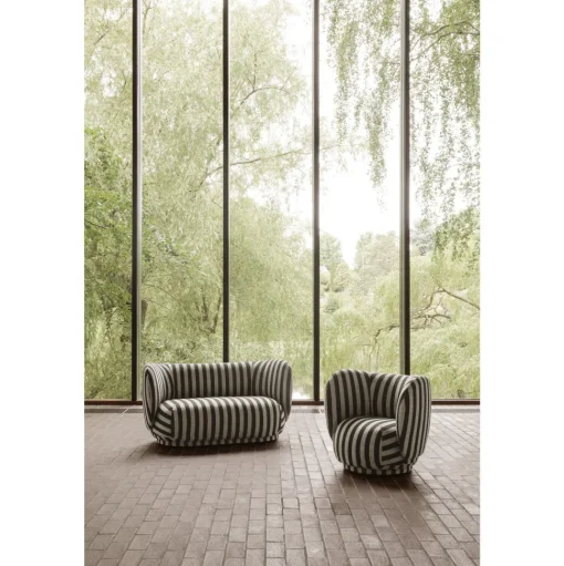 Ferm Living Rico Sofa 2 Seater Brushed Sand