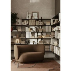 Ferm Living Rico Sofa 2 Seater Brushed Råhvid