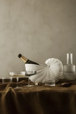Ferm Living Ripple Champagne Skål Sát af 2 Røget