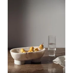 Ferm Living Ripple Glas Lille Sát af 4 Frostet