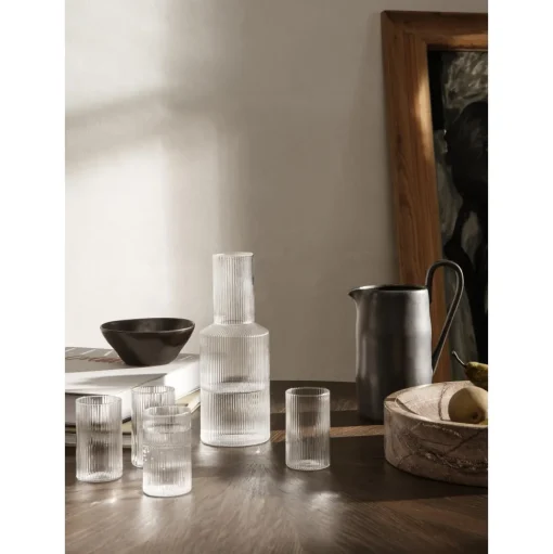 Ferm Living Ripple Karaffel Klar