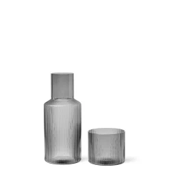 Ferm Living Ripple Karaffel Lille Sát Røget