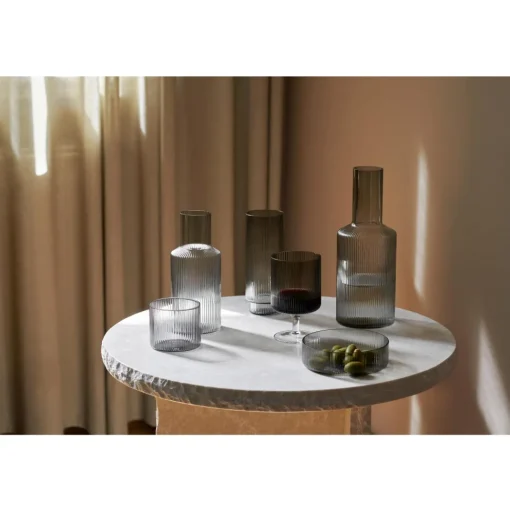 Ferm Living Ripple Karaffel Frostet