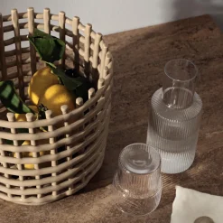 Ferm Living Ripple Karaffel Frostet