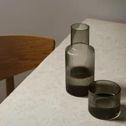 Ferm Living Ripple Karaffel Røget