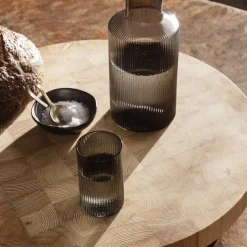 Ferm Living Ripple Karaffel Røget