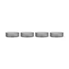 Ferm Living Ripple Serveringsskål Sát af 4 Røget