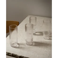Ferm Living Ripple Verrines Sát af 4 Frostet