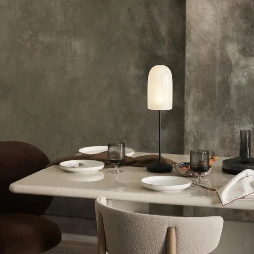 Ferm Living Ripple Vinglas Sát af 2 Røget