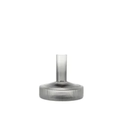 Ferm Living Ripple Vinkaraffel Smoked Grey