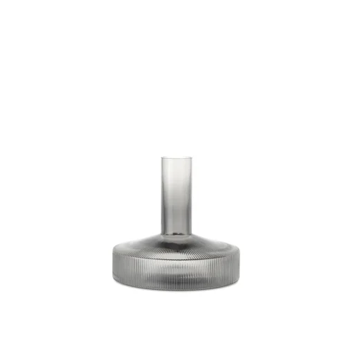 Ferm Living Ripple Vinkaraffel Smoked Grey