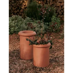 Ferm Living Rollo Plantepotte H46 Terracotta