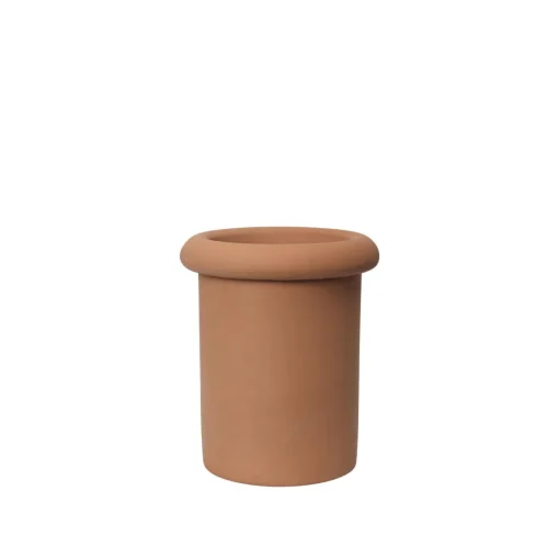 Ferm Living Rollo Plantepotte H36 Terracotta