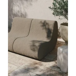 Ferm Living Rouli Center Modul Pure Bouclé/Sand