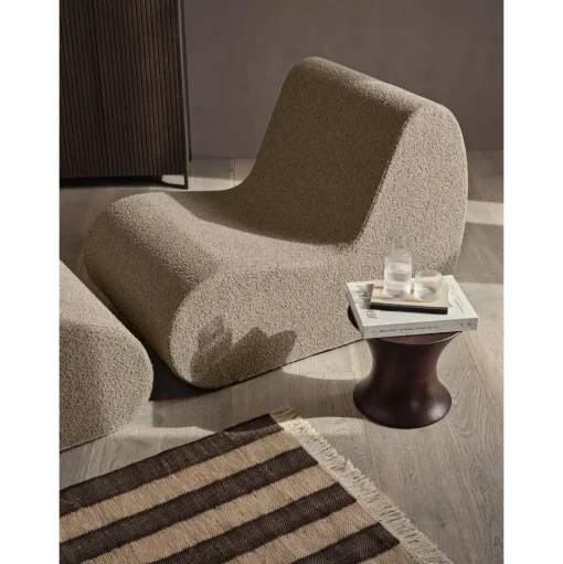 Ferm Living Rouli Center Modul Pure Bouclé/Sand