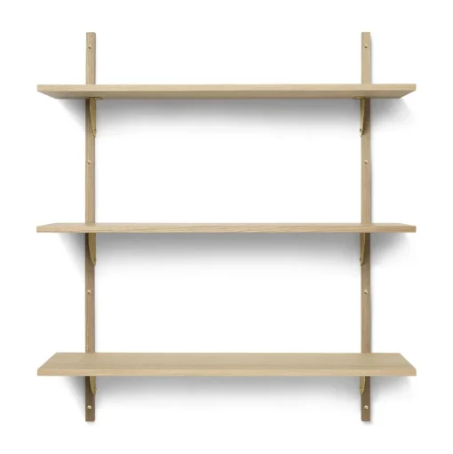 Ferm Living Sector Hylde Triple Bred Eg/Messing