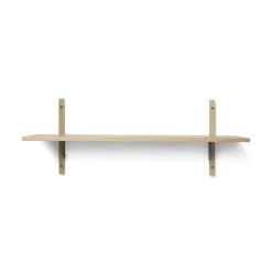 Ferm Living Sector Hylde Single Bred Eg/Sort Messing