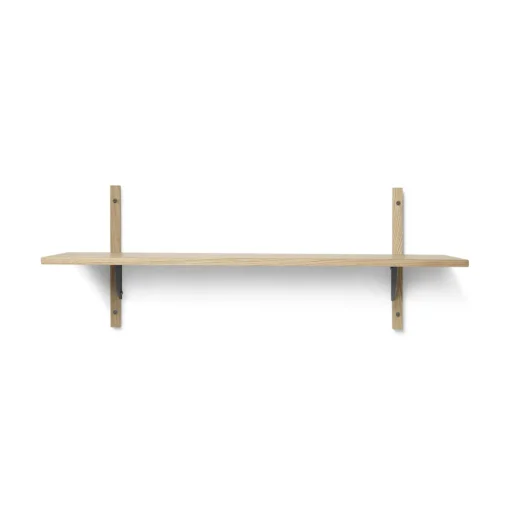 Ferm Living Sector Hylde Single Bred Eg/Sort Messing