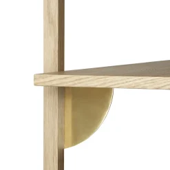 Ferm Living Sector Hylde Single Bred Eg/Messing