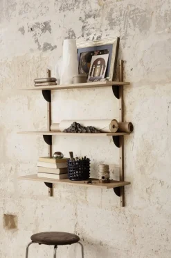 Ferm Living Sector Hylde Single Bred Eg/Messing