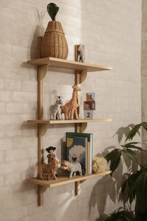 Ferm Living Sector Hylde Single Bred Eg/Messing