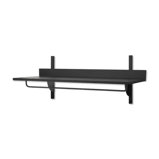 Ferm Living Sector Hylde Single Bred Sort Ask/SortMessing