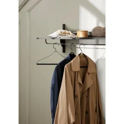 Ferm Living Sector Hylde Single Bred Sort Ask/SortMessing