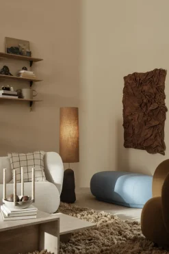 Ferm Living Sector Hylde Single Bred Sort Ask/SortMessing