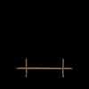 Ferm Living Sector Single/Wide Hylde Røget Eg/Messing