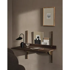 Ferm Living Sector Skrivebord Røget Eg/Messing