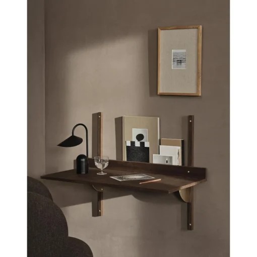 Ferm Living Sector Skrivebord Røget Eg/Messing