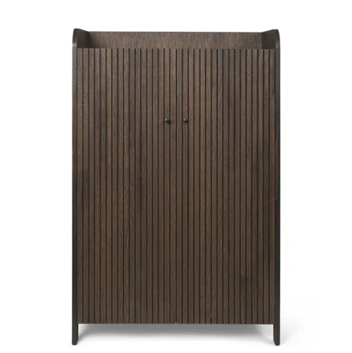 Ferm Living Sill Skab Lav Mørk Bejdset Egetrá