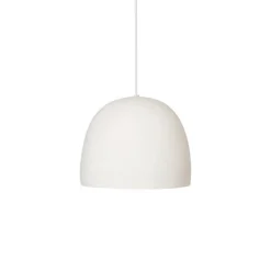 Ferm Living Speckle Pendel Stor Råhvid