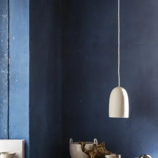 Ferm Living Speckle Pendel Stor Råhvid