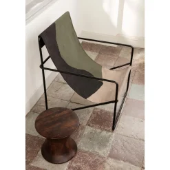 Ferm Living Spin Skammel Brun