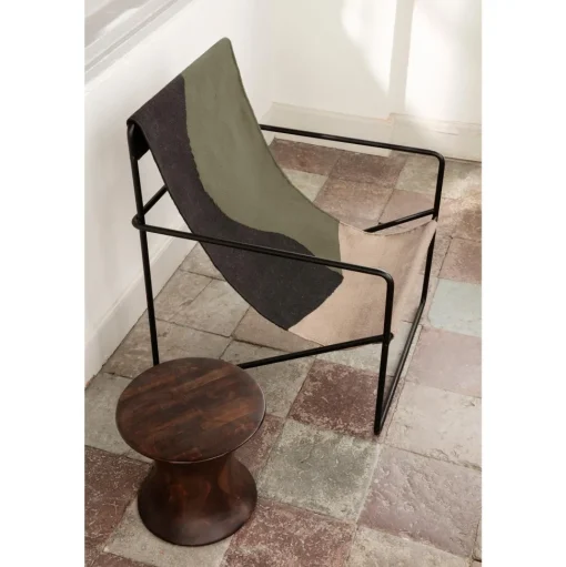Ferm Living Spin Skammel Brun