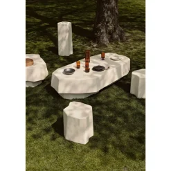Ferm Living Staffa Skammel Ivory